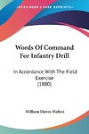 Words Of Command For Infantry Drill