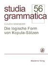 Die logische Form von Kopula-Sätzen