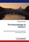 The Pneumatology of Vatican II