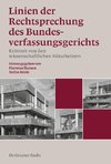 Linien der Rechtsprechung des Bundesverfassungsgerichts