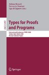 Types for Proofs and Programs