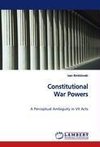 Constitutional War Powers