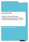 Annahme einer telefonischen Zimmerreservierung an der Rezeption (Unterweisung Hotelfachfrau / -mann)