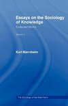 Mannheim, K: Essays Sociology Knowledge V 5