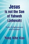 Jesus is not the Son of Yahweh (Jehovah)