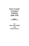 Surry County [Virginia] Tithables, 1668-1703