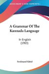 A Grammar Of The Kannada Language