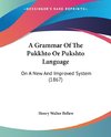 A Grammar Of The Pukkhto Or Pukshto Language