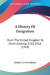 A History Of Emigration