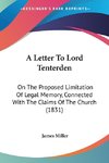 A Letter To Lord Tenterden