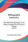 Bibliographie Instructive