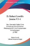 D. Robert Lowth's Jesaias V3-4