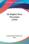 De Duplici Terra Dissertatio (1650)