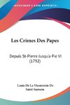 Les Crimes Des Papes