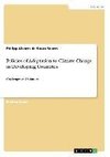 Policies of Adaptation to Climate Change in Developing Countries