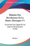 Histoire Des Revolutions De La Haute Allemagne V1