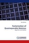 Factorization of Quasiseparable Matrices