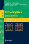 Reasoning Web. Semantic Technologies