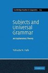 Subjects and Universal Grammar