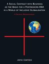 A Social Contract with Business as the Basis for a Postmodern MBA in a World of Inclusive Globalisation