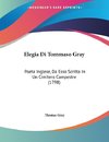 Elegia Di Tommaso Gray