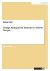 Change Management. Taumeln bei hohem Tempo?