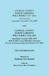 Caswell County, North Carolina Will Books, 1777-1814; 1784 Tax List; And Guardians' Accounts, 1794-1819 (Published With) Caswell County, North Carolin