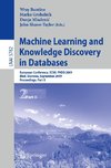 Machine Learning and Knowledge Discovery in Databases