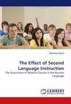 The Effect of Second Language Instruction