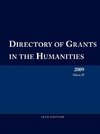 Directory of Grants in the Humanities 2009 Volume 2