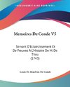 Memoires De Conde V5