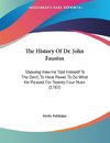 The History Of Dr. John Faustus