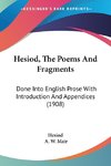 Hesiod, The Poems And Fragments