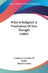 What Is Religion? A Vindication Of Free Thought (1883)