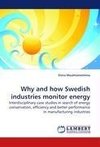 Why and how Swedish industries monitor energy