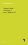 Philosophie als strenge Wissenschaft