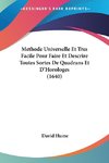 Methode Universelle Et Tres Facile Pour Faire Et Descrire Toutes Sortes De Quadrans Et D'Horologes (1640)