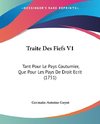 Traite Des Fiefs V1