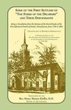 Some of the First Settlers of the Forks of the Delaware and Their Descendants. Being a Translation from the German of the Record Books of the First