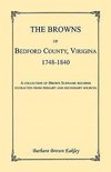 The Browns of Bedford County, Virginia, 1748-1840. A Collection of Brown Surname Records Extracted from Primary and Secondary Sources