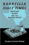 Kerrville Daily Times Obituary Books, 1986-2000, Master Index