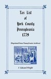 Tax List of York County, Pennsylvania 1779