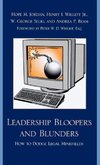 Leadership Bloopers and Blunders