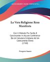 La Vera Religione Resa Manifesta