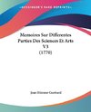 Memoires Sur Differentes Parties Des Sciences Et Arts V3 (1770)