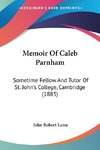 Memoir Of Caleb Parnham