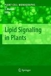 Lipid Signaling in Plants