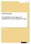 Die Möglichkeiten der Länder zur Einflußnahme auf die Europäische Union