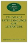 Studies in Latin Language and Literature