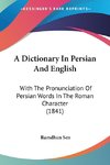 A Dictionary In Persian And English